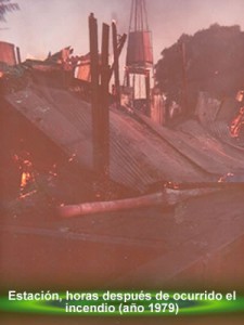 Incendio de la Estacion en 1979